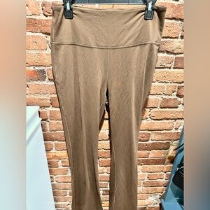 Lululemon Cocoa Brown Flare Leggings